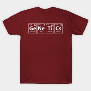 Genetics Elements Spelling T-Shirt